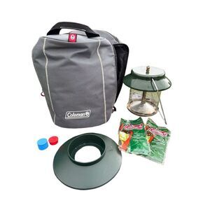 Coleman Propane Lantern with Carry Case & Accessories Durable